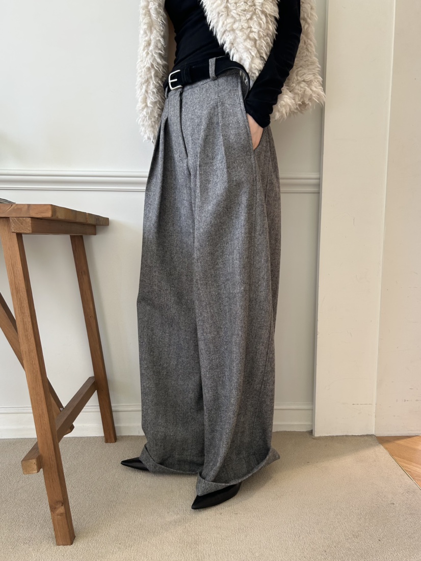 ME MO韓國直郵㊣女裝新品休閑時尚推薦真品休閑褲不含腰帶ME MO休閑褲