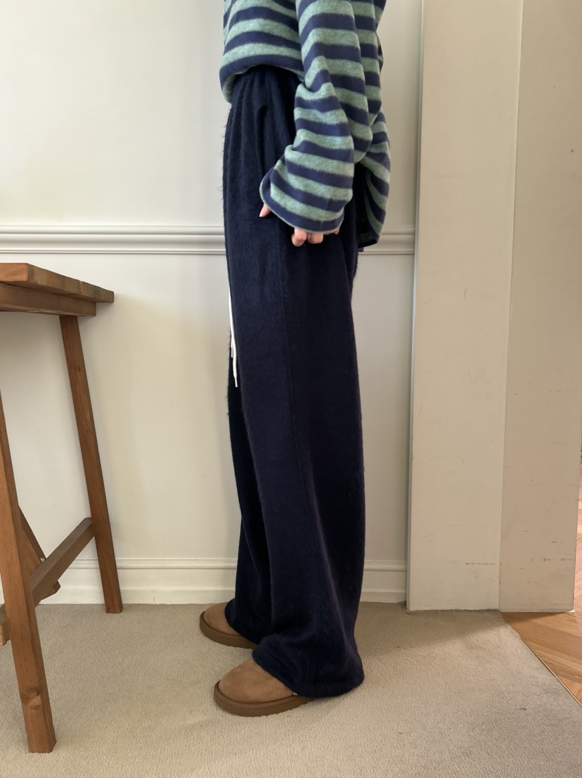 ME MO東大門㊣直郵女裝新款熱賣時尚職業人氣休閑褲奶油色ME MO休閑褲