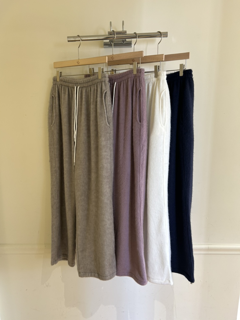 ME MO東大門㊣直郵女裝新款熱賣時尚職業人氣休閑褲奶油色ME MO休閑褲