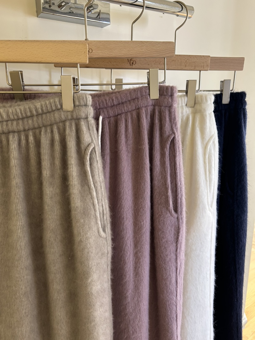 ME MO東大門㊣直郵女裝新款熱賣時尚職業人氣休閑褲奶油色ME MO休閑褲