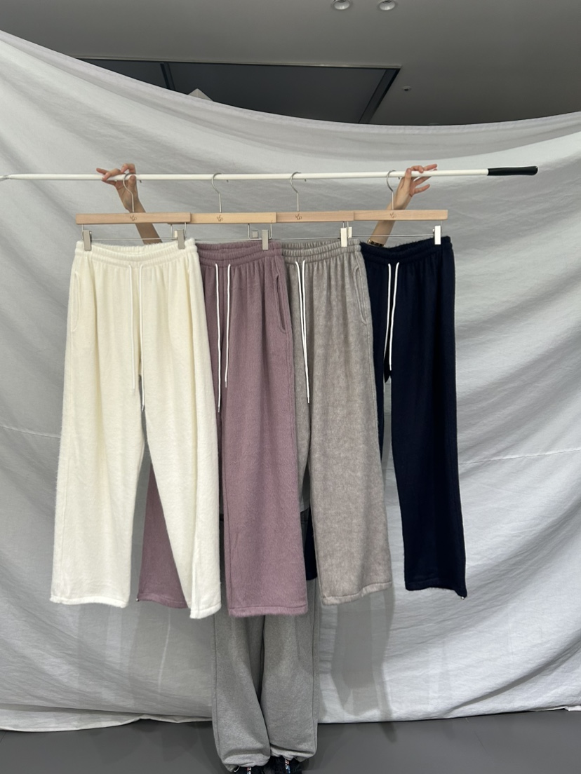 ME MO東大門㊣直郵女裝新款熱賣時尚職業人氣休閑褲奶油色ME MO休閑褲