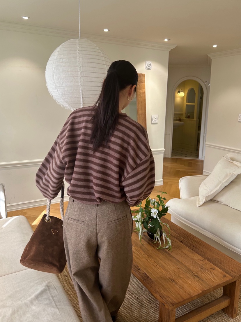 ME MO東大門㊣直郵女裝新品推薦熱賣真品休閑時尚25秋冬長袖T恤ME MO長袖T恤