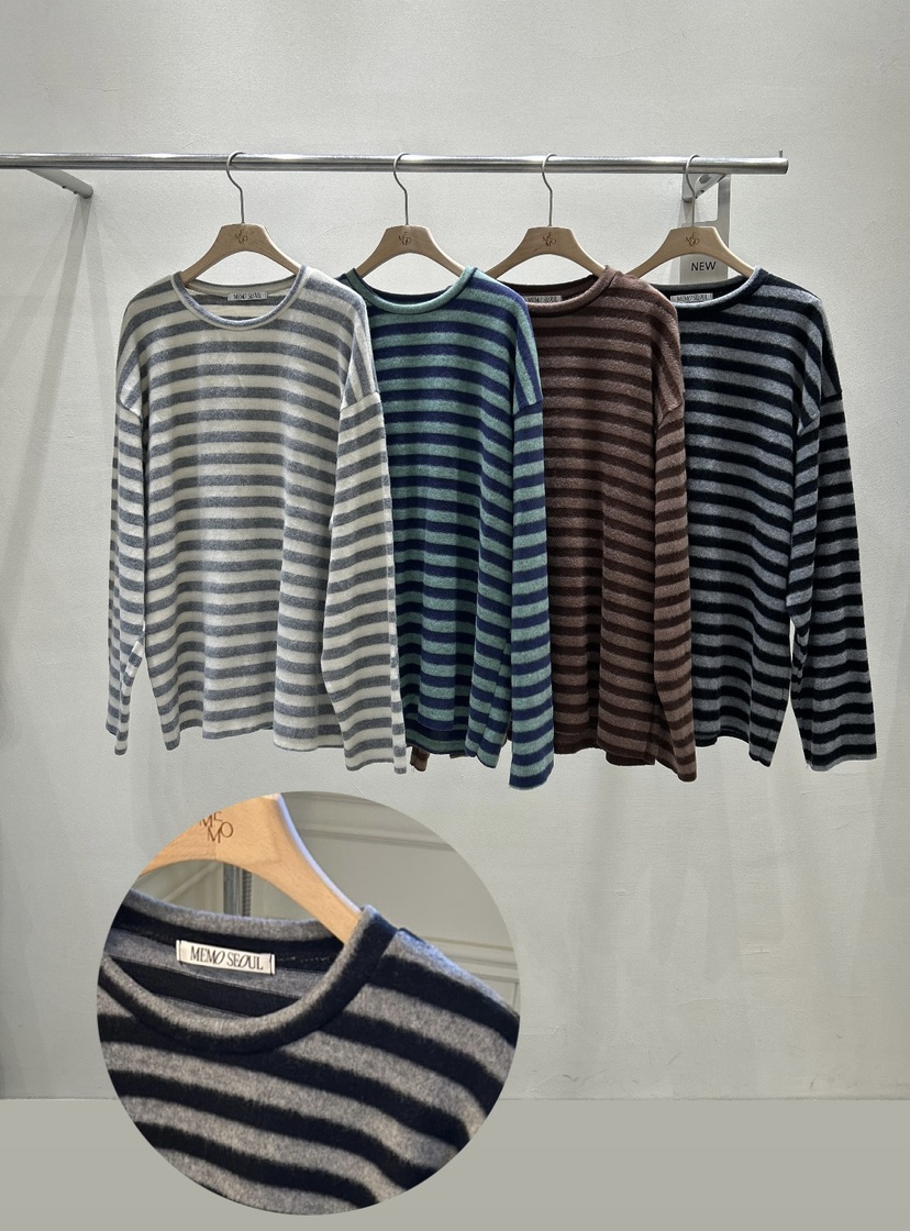 ME MO東大門㊣直郵女裝新品推薦熱賣真品休閑時尚25秋冬長袖T恤ME MO長袖T恤