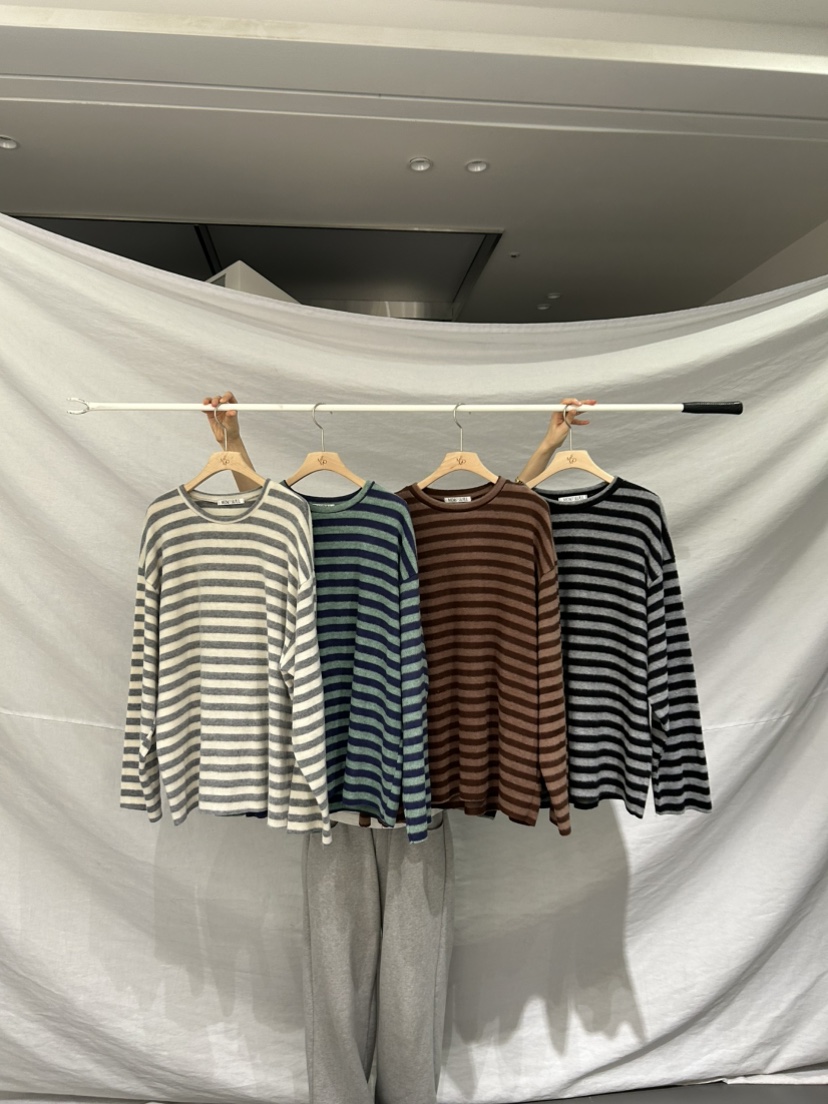 ME MO東大門㊣直郵女裝新品推薦熱賣真品休閑時尚25秋冬長袖T恤ME MO長袖T恤