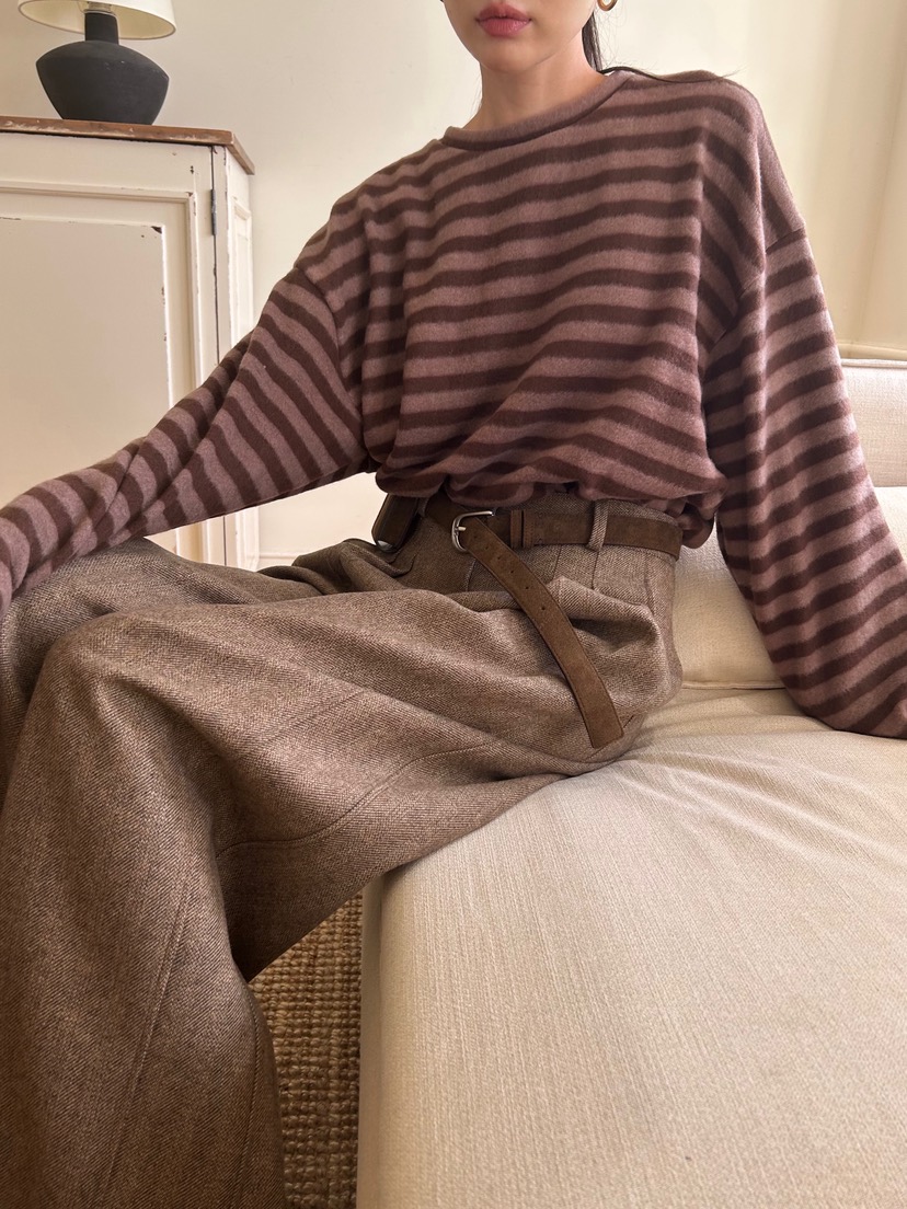 ME MO東大門㊣直郵女裝新品推薦熱賣真品休閑時尚25秋冬長袖T恤ME MO長袖T恤