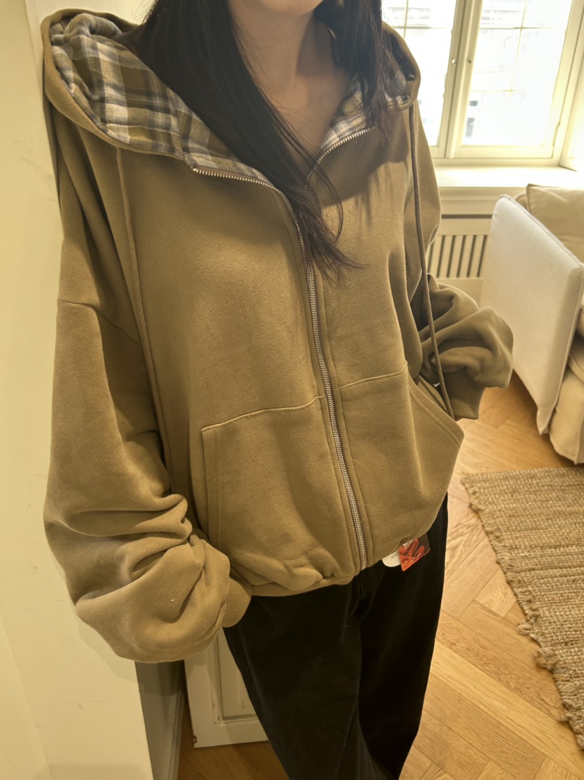 ME MO韓國代購㊣女士新款真品推薦人氣職業夾克連帽拉鏈衫ME MO夾克