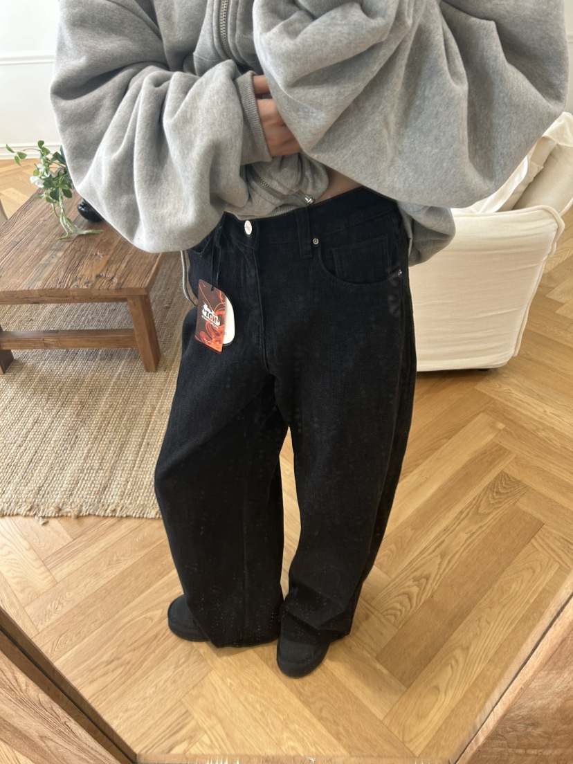 ME MO東大門㊣直郵女裝新款時尚職業休閑推薦休閑褲羊毛綁帶ME MO休閑褲