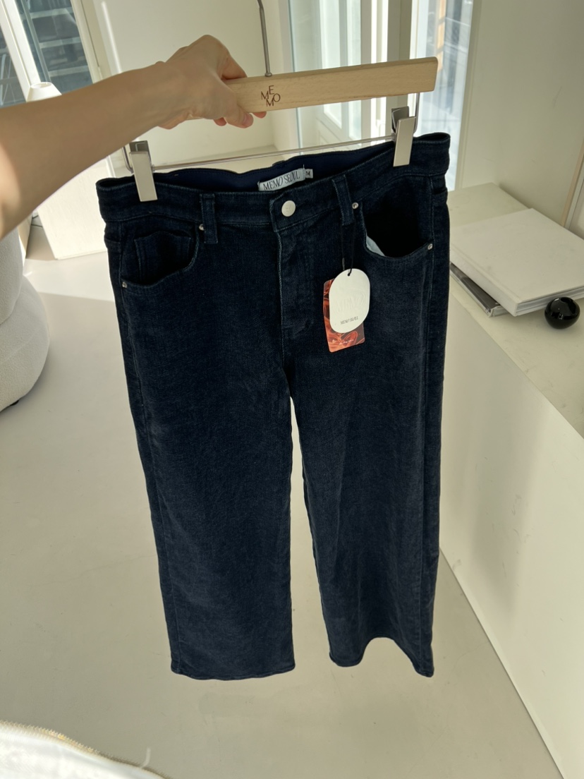 ME MO東大門㊣直郵女裝新款時尚職業休閑推薦休閑褲羊毛綁帶ME MO休閑褲