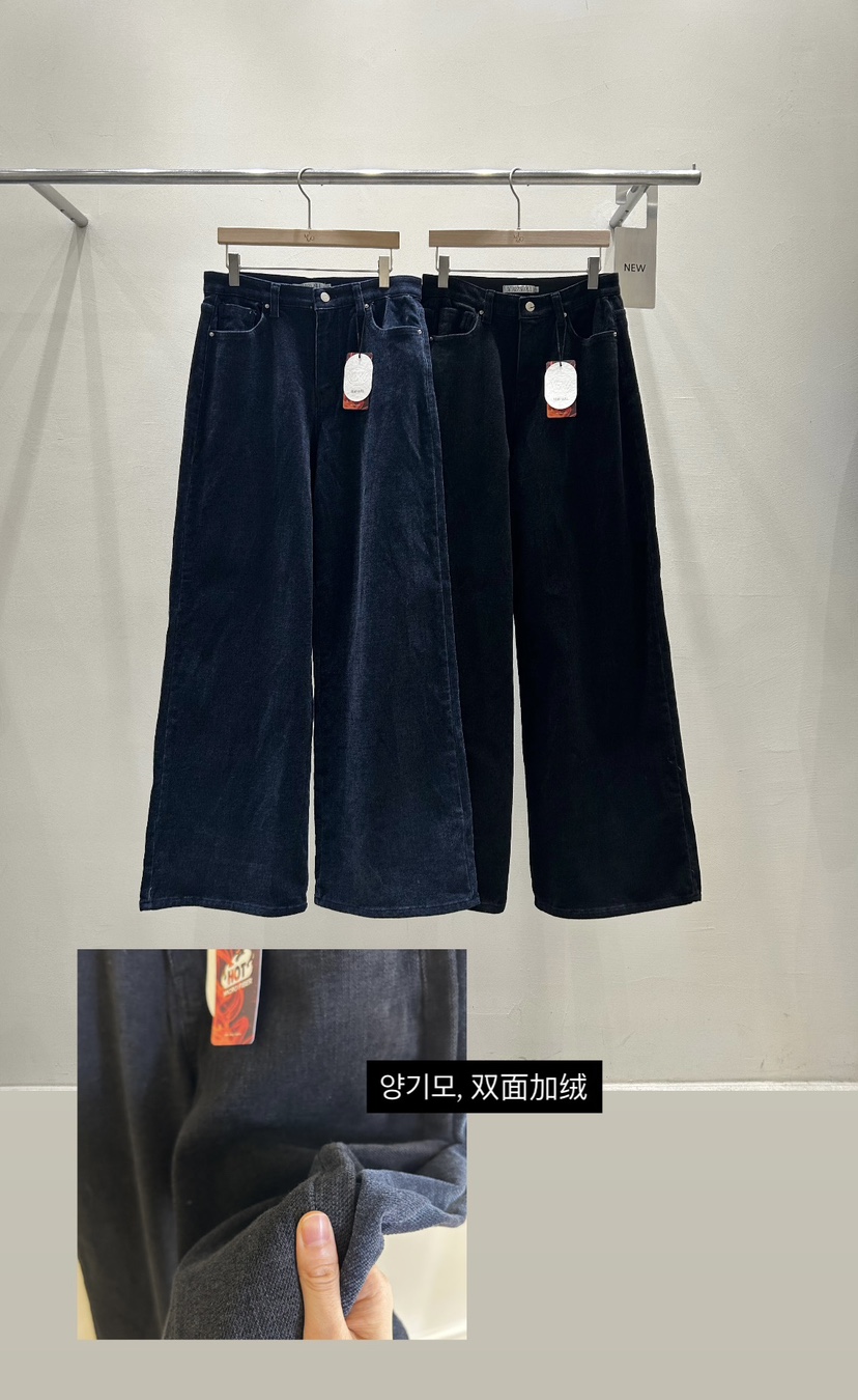 ME MO東大門㊣直郵女裝新款時尚職業休閑推薦休閑褲羊毛綁帶ME MO休閑褲