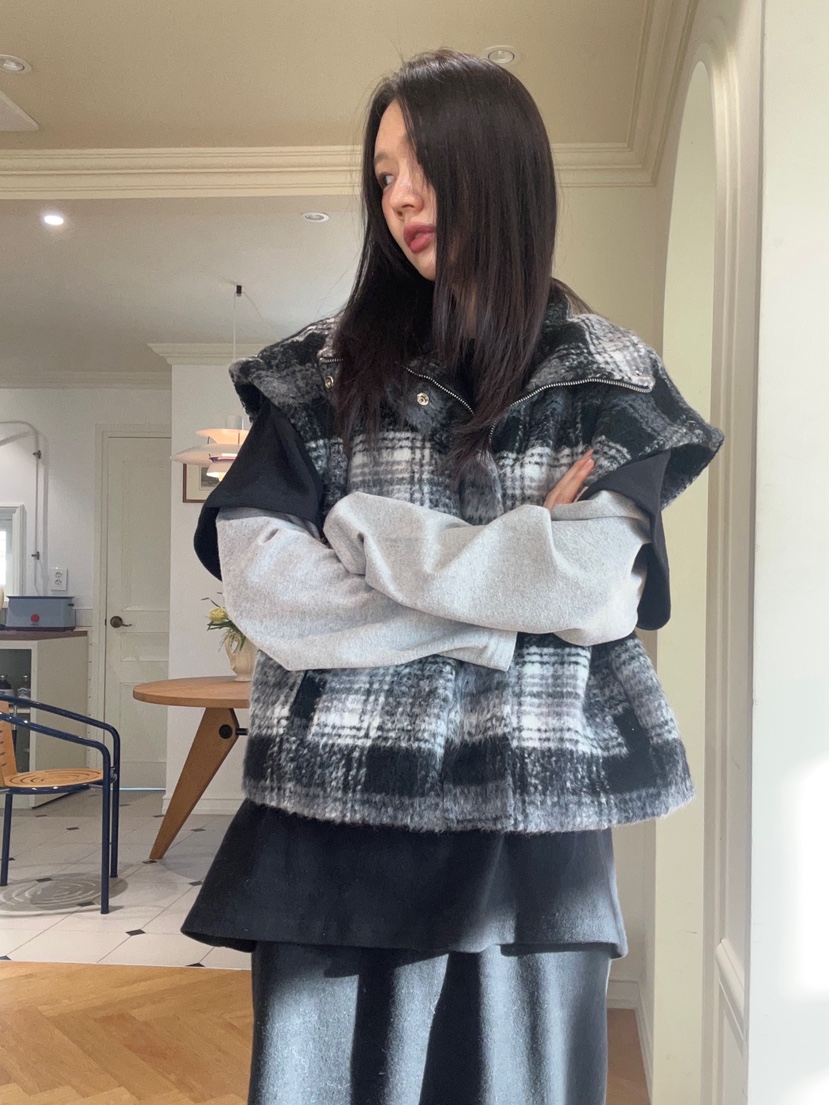 ME MO韓國代購㊣女士新品人氣熱賣職業真品推薦時尚休閑馬甲ME MO馬甲