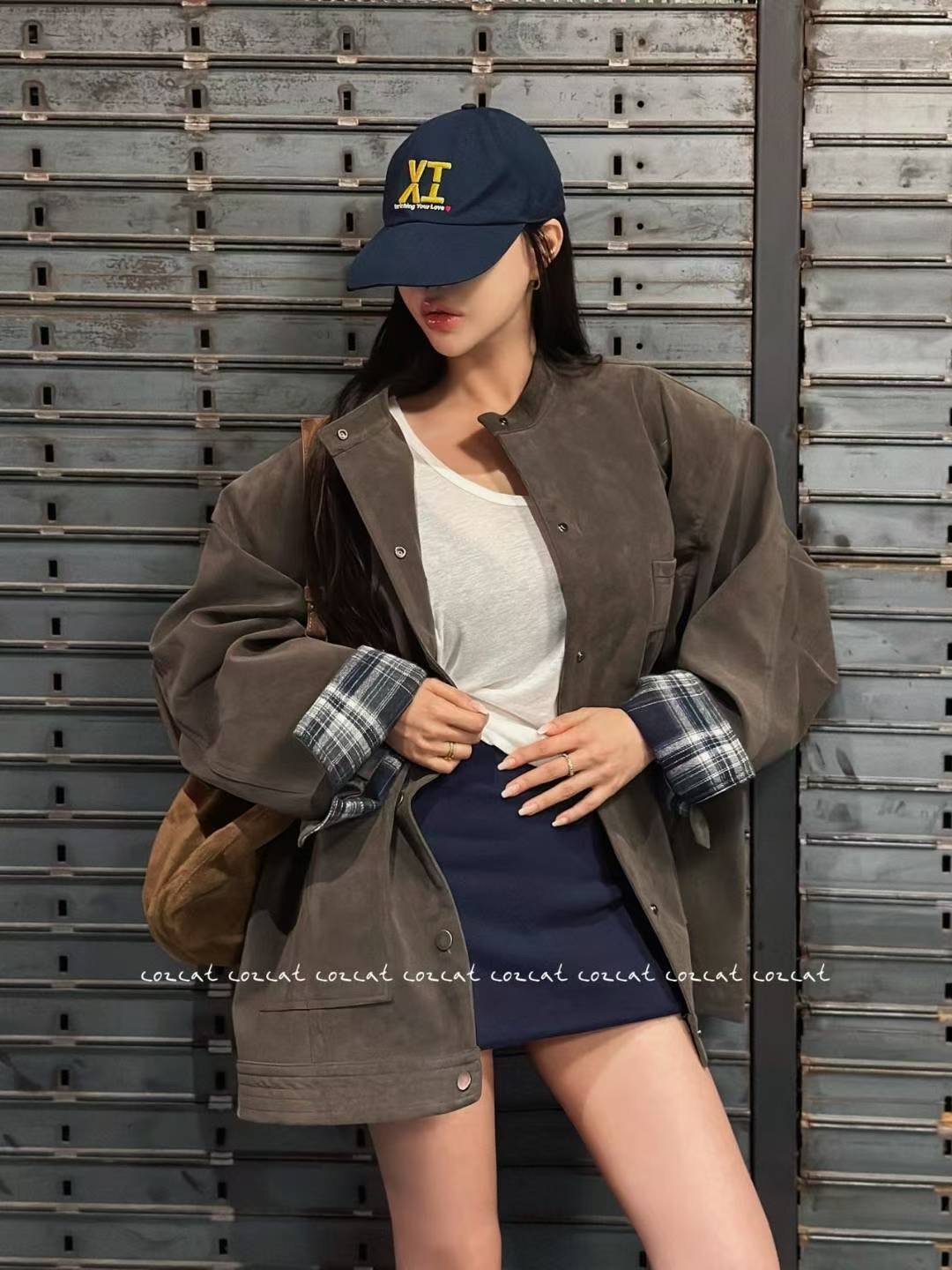 COZCAT-코즈켓-T東大門㊣代購女裝新款人氣時尚熱賣真品夾克COZCAT夾克