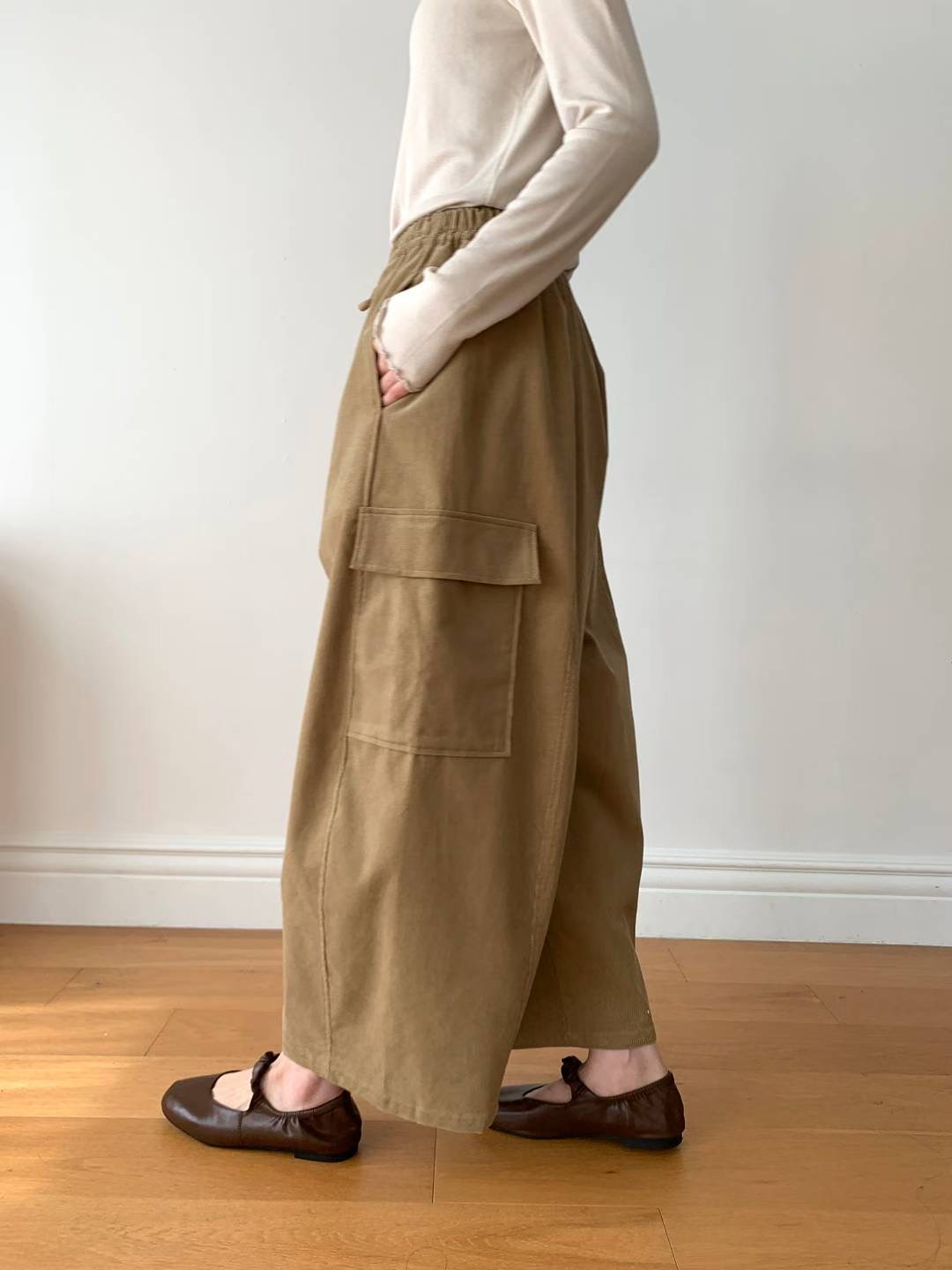 BARISTAR東大門㊣實拍女裝新品25秋冬職業真品休閑熱賣休閑褲BARI BARI休閑褲