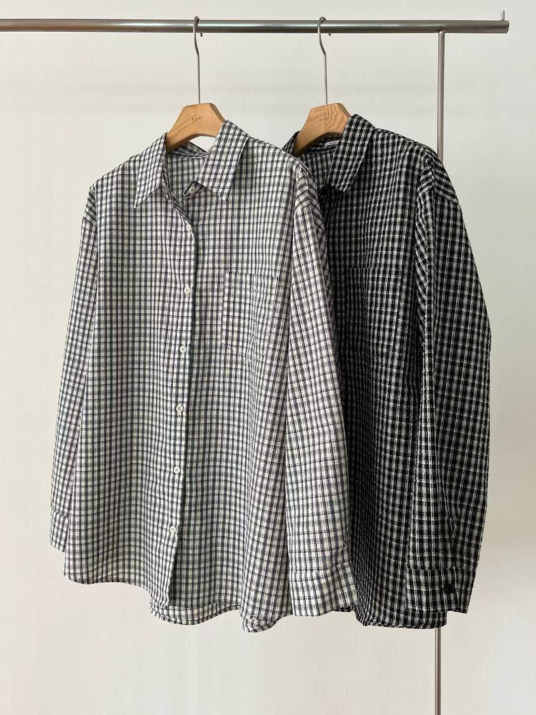 BARISTAR東大門㊣實拍女裝新款職業推薦25秋冬熱賣襯衫蕾絲衫BARI BARI襯衫/蕾絲衫