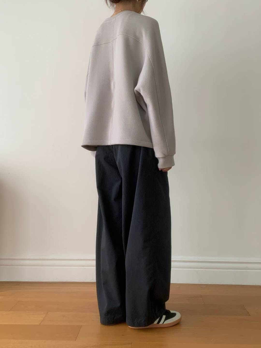 BARISTAR韓國代購㊣女裝新品職業推薦真品25秋冬熱賣衛衣絨BARISTAR衛衣