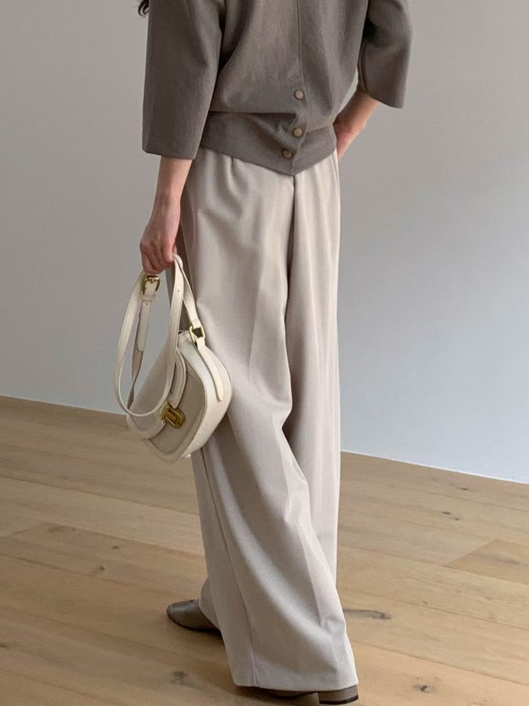 BARISTAR東大門㊣代購女士新品職業25秋冬人氣時尚推薦休閑褲BARISTAR休閑褲