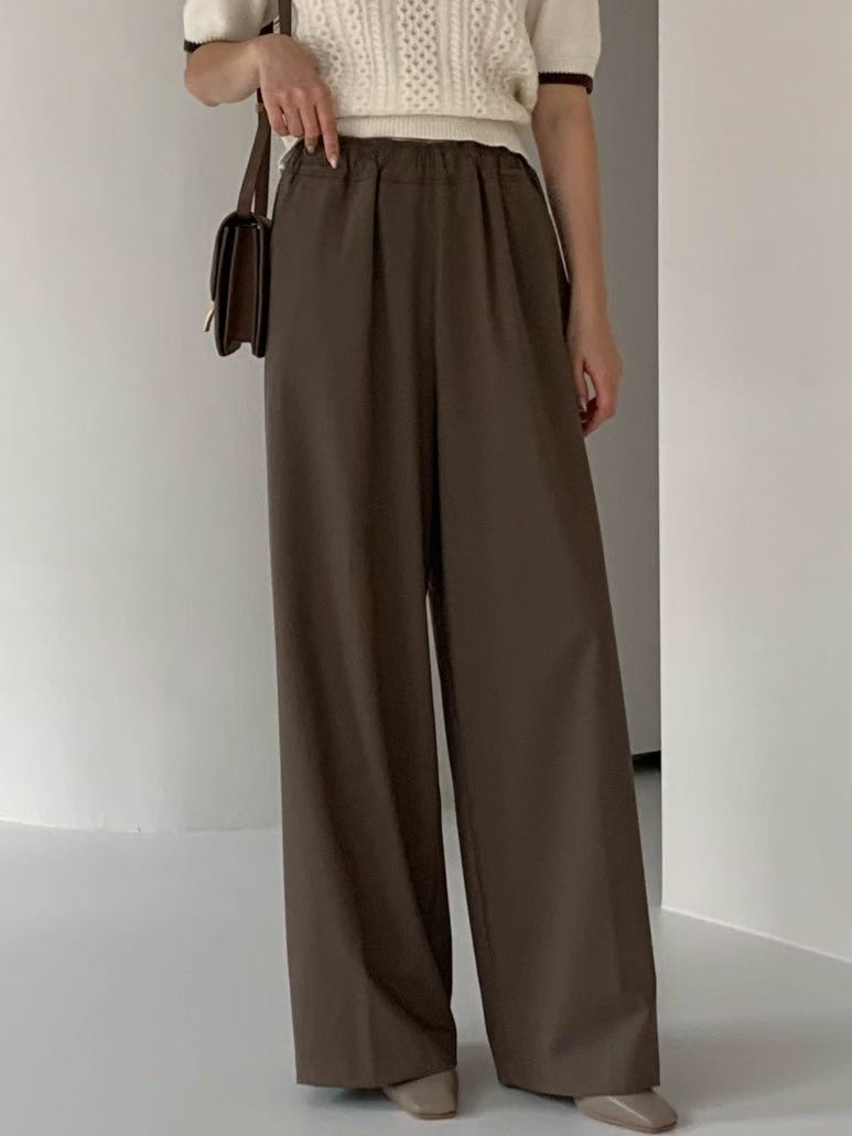 BARISTAR東大門㊣代購女士新品職業25秋冬人氣時尚推薦休閑褲BARISTAR休閑褲圖色2