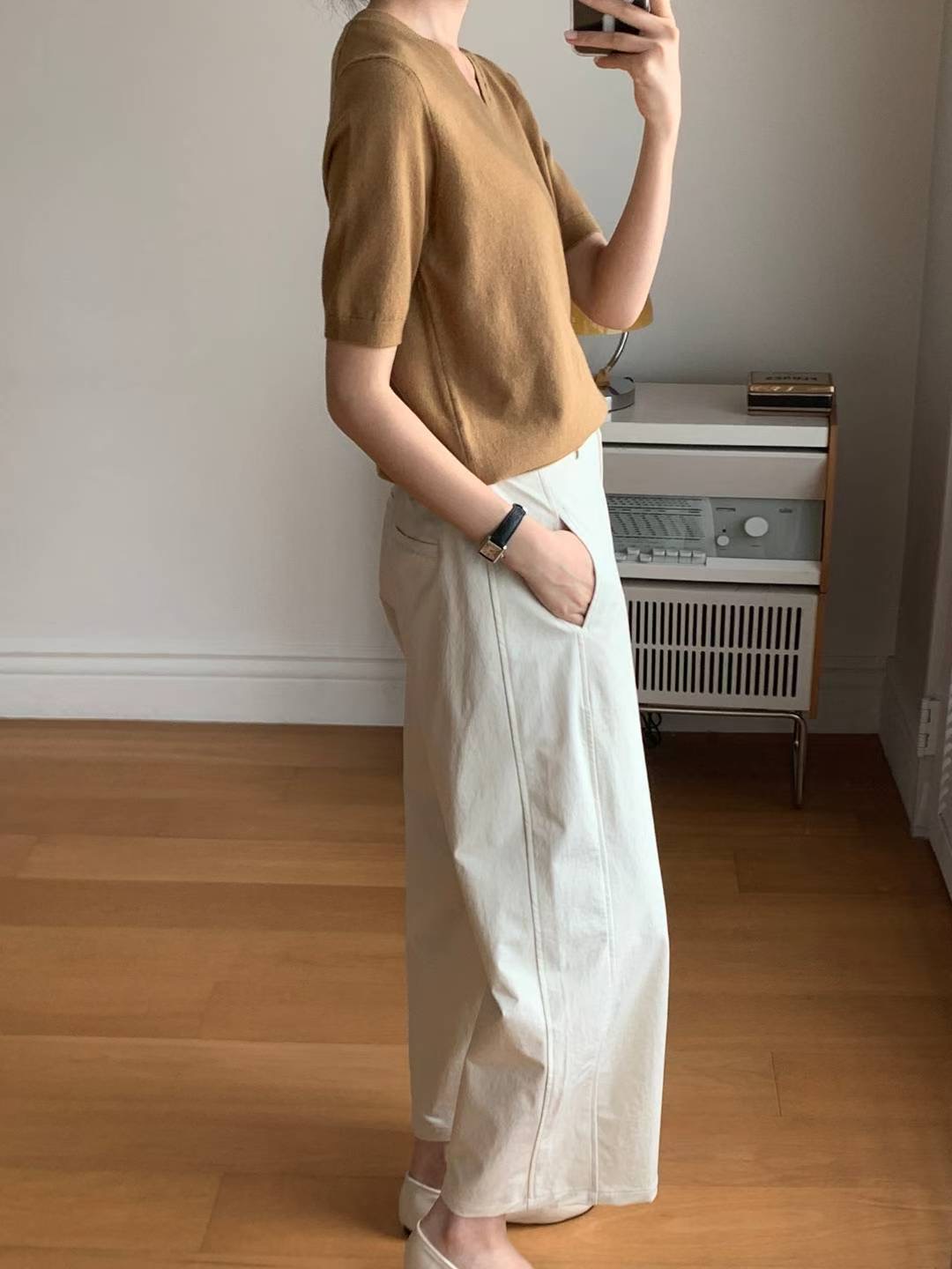 BARISTAR東大門㊣實拍女裝新品時尚職業休閑熱賣25秋冬針織衫BARISTAR針織衫