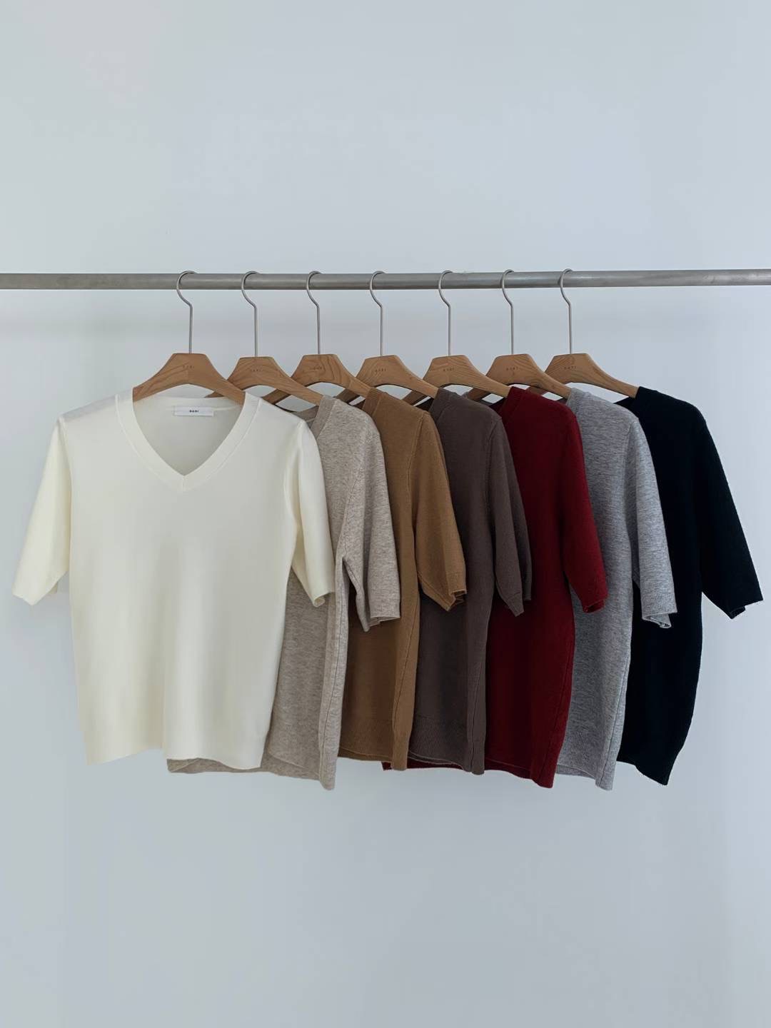 BARISTAR東大門㊣實拍女裝新品時尚職業休閑熱賣25秋冬針織衫BARISTAR針織衫圖色5左五色