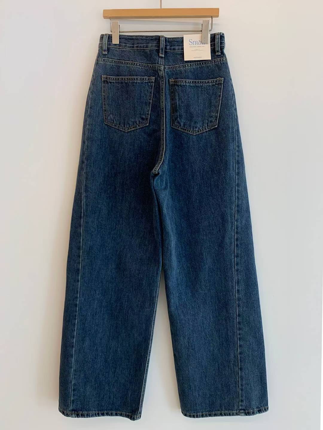 BARISTAR東大門㊣實拍女裝新品真品25秋冬推薦時尚休閑牛仔褲BARISTAR牛仔褲