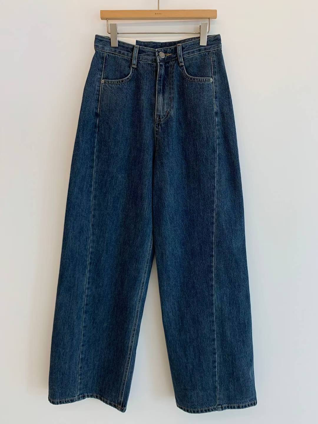 BARISTAR東大門㊣實拍女裝新品真品25秋冬推薦時尚休閑牛仔褲BARISTAR牛仔褲
