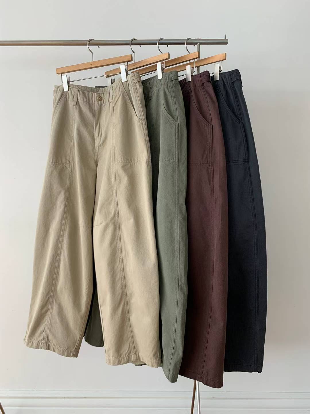 BARISTAR東大門㊣直郵女裝新品時尚25秋冬人氣真品推薦休閑褲BARISTAR休閑褲圖色3左三色