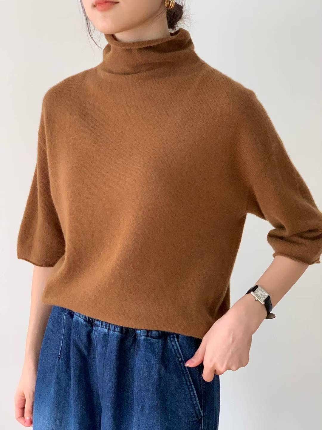 BARISTAR東大門㊣實拍女裝新品25秋冬人氣熱賣推薦時尚針織衫BARISTAR針織衫圖色3