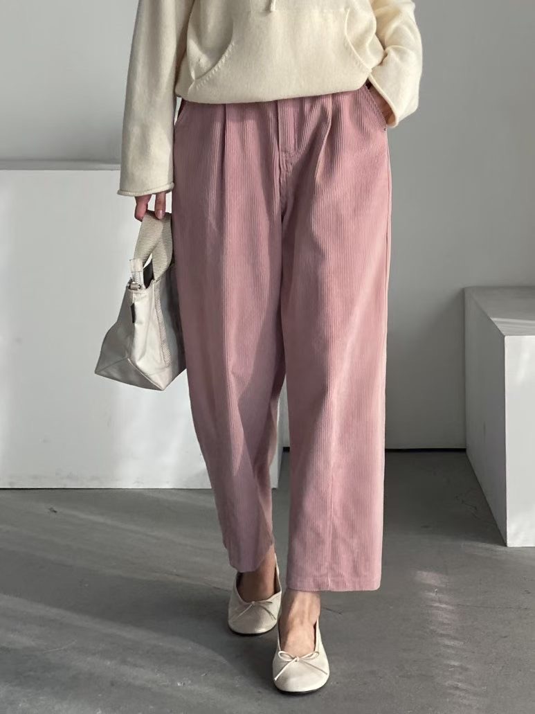 BARISTAR東大門㊣代購女裝新款職業人氣真品時尚休閑休閑褲BARI BARI休閑褲圖色2