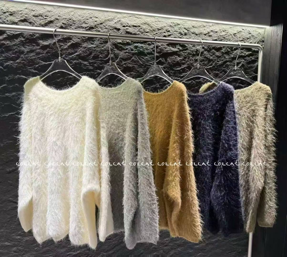 COZCAT-코즈켓-T韓國直郵㊣女裝新款人氣職業推薦毛衣寬松COZCAT毛衣