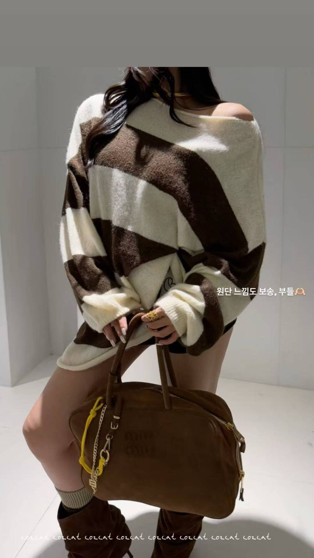 COZCAT-코즈켓-T東大門㊣代購女裝新品真品推薦針織衫單排扣COZCAT-2件起針織衫圖色2