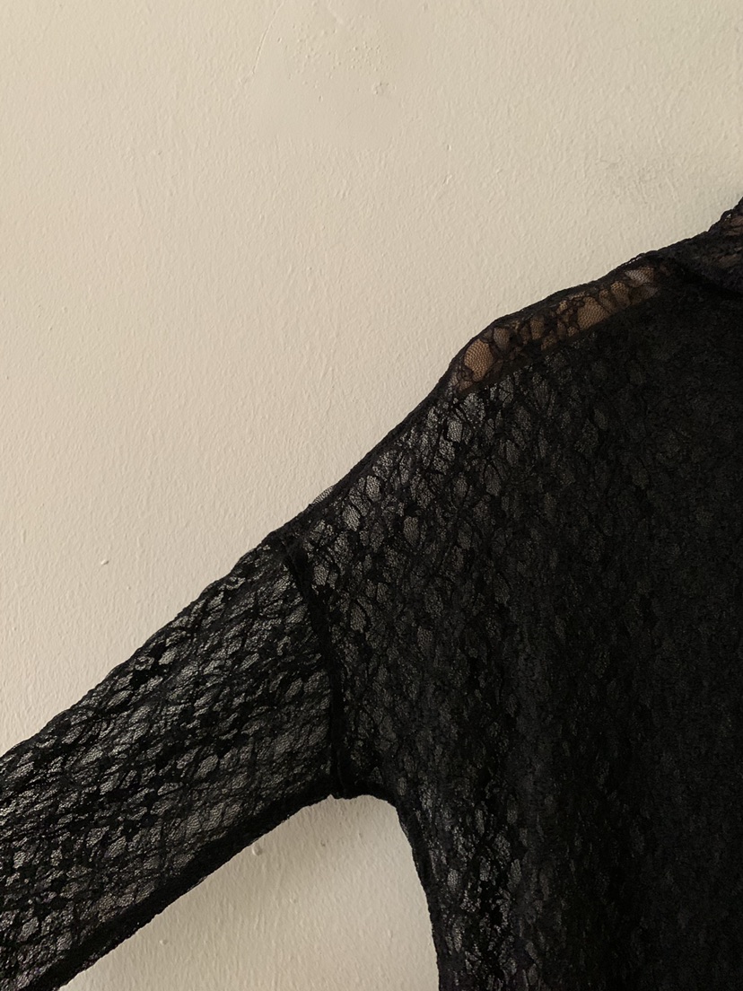 MENG東大門㊣實拍女裝新款熱賣時尚25秋冬休閑襯衫蕾絲衫蕾絲MENG襯衫/蕾絲衫