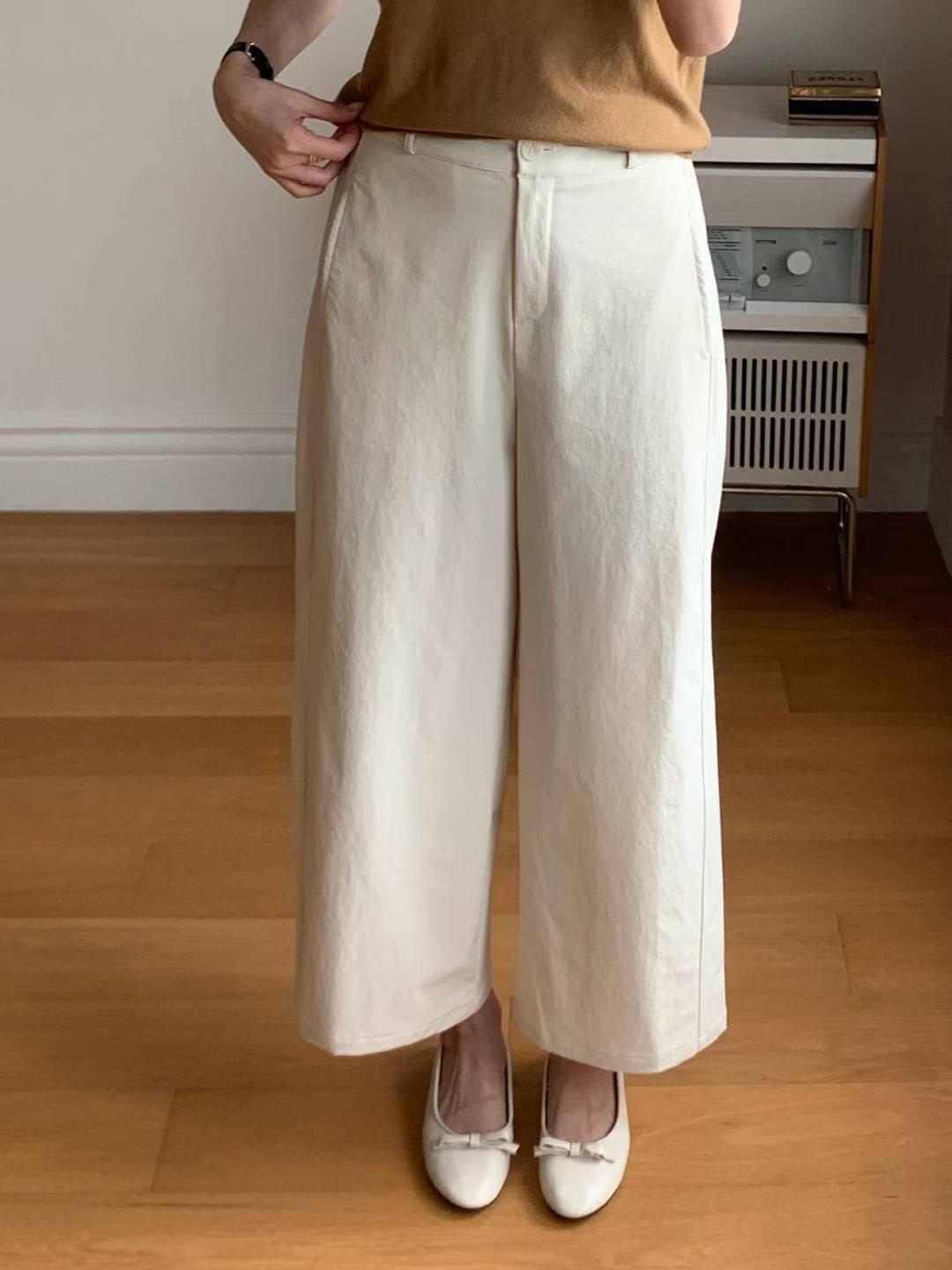 BARISTAR東大門㊣代購女裝新款推薦人氣休閑職業真品休閑褲BARI BARI休閑褲圖色1