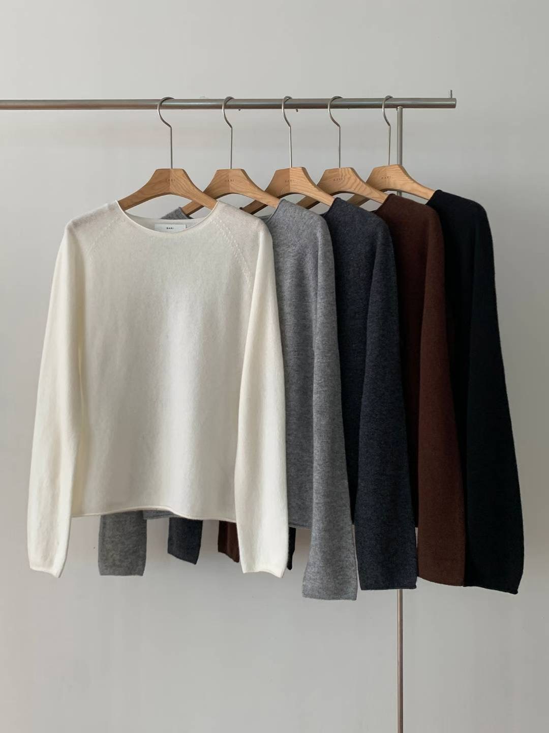 BARISTAR韓國直郵㊣女裝新款休閑人氣職業熱賣真品25秋冬針織衫BARISTAR針織衫圖色5左五色