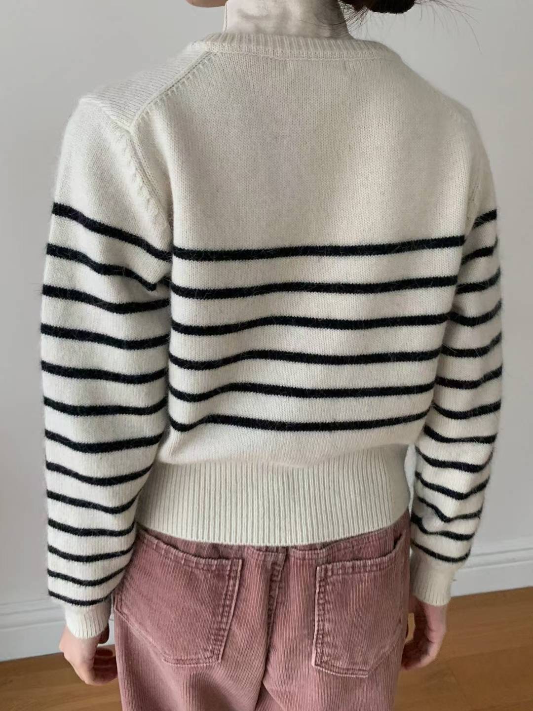 BARISTAR東大門㊣直郵女士新款時尚人氣真品25秋冬針織衫安哥拉BARISTAR針織衫