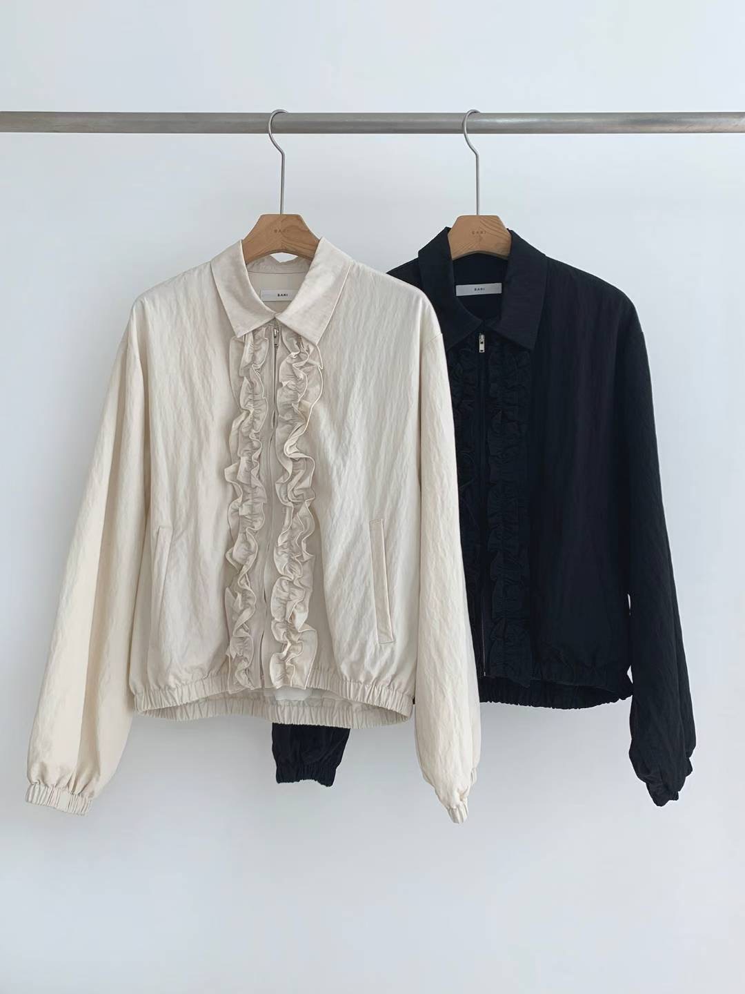 BARISTAR東大門㊣代購女士新款職業時尚25秋冬推薦人氣夾克BARI BARI夾克圖色2左二色