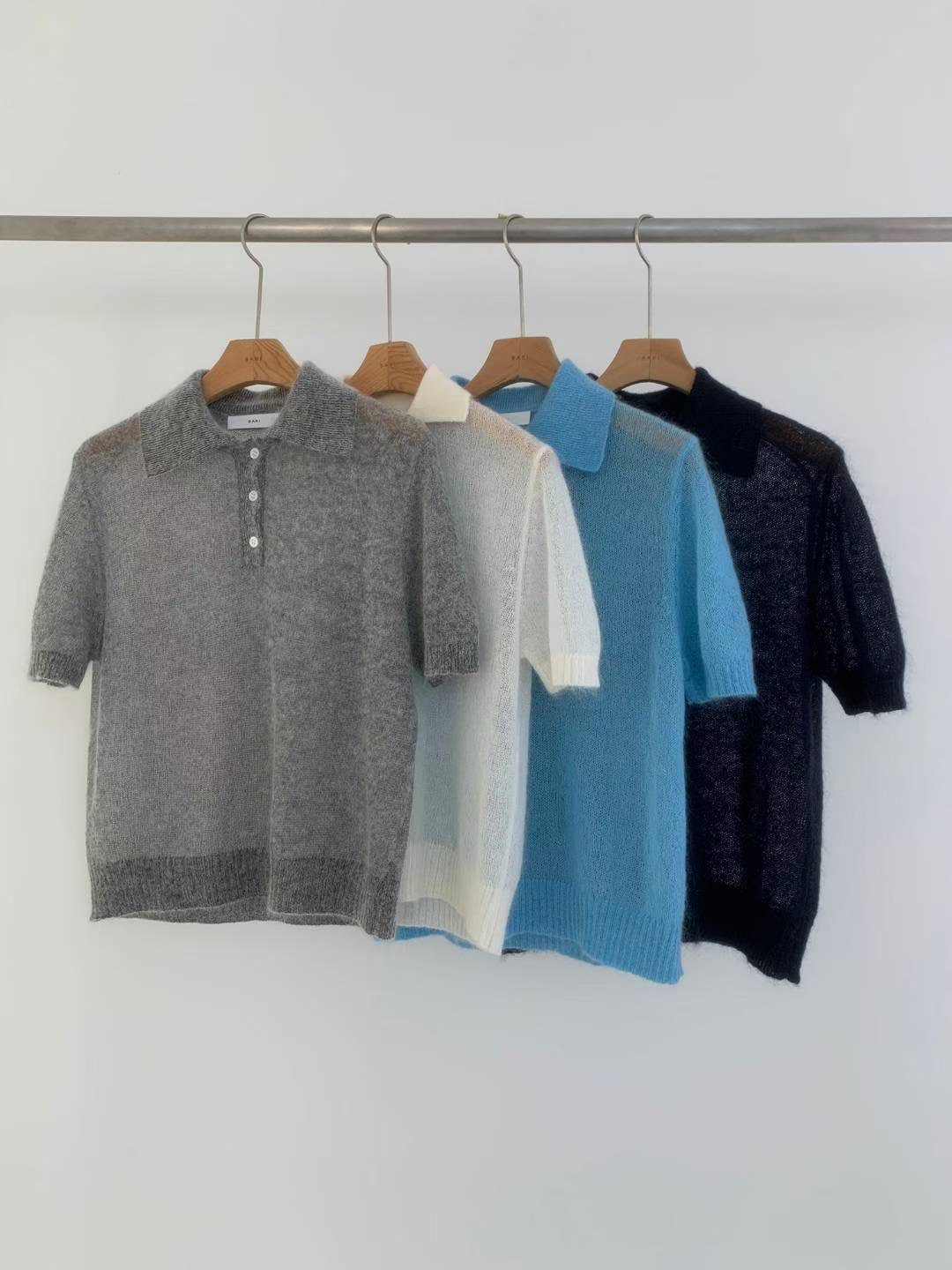 BARISTAR東大門㊣直郵女裝新品職業休閑時尚真品針織衫馬海毛BARI BARI針織衫圖色4左四色