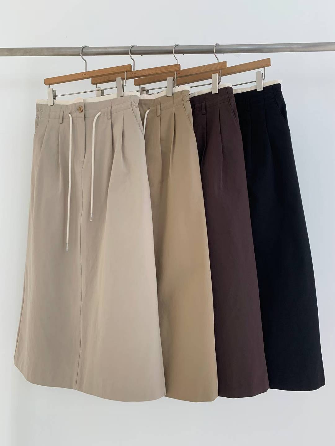 BARISTAR東大門㊣代購女裝新品職業推薦25秋冬時尚真品長裙BARISTAR長裙圖色4左四色