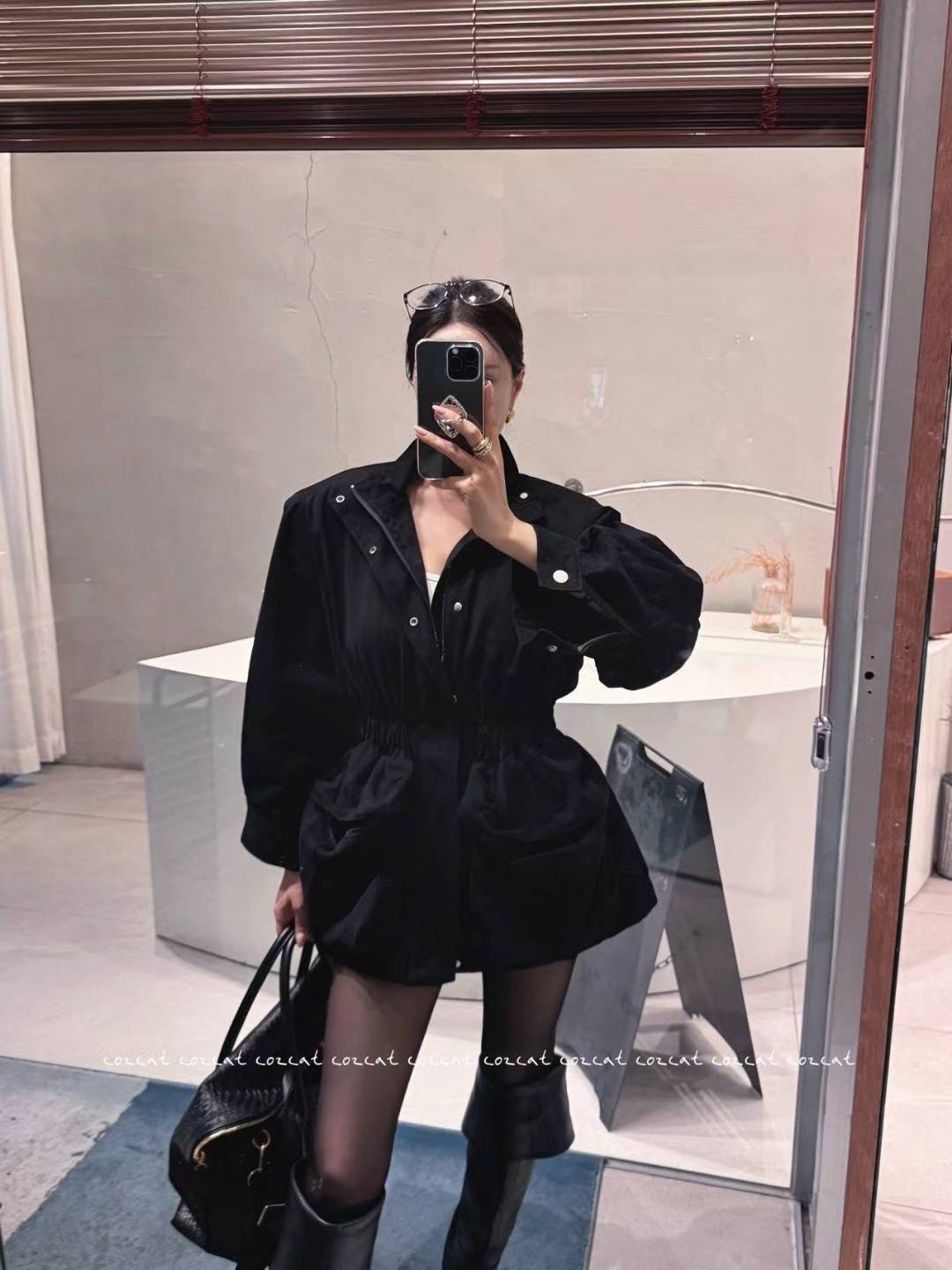 COZCAT-코즈켓-T東大門㊣代購女士新品休閑真品時尚夾克口袋COZCAT夾克