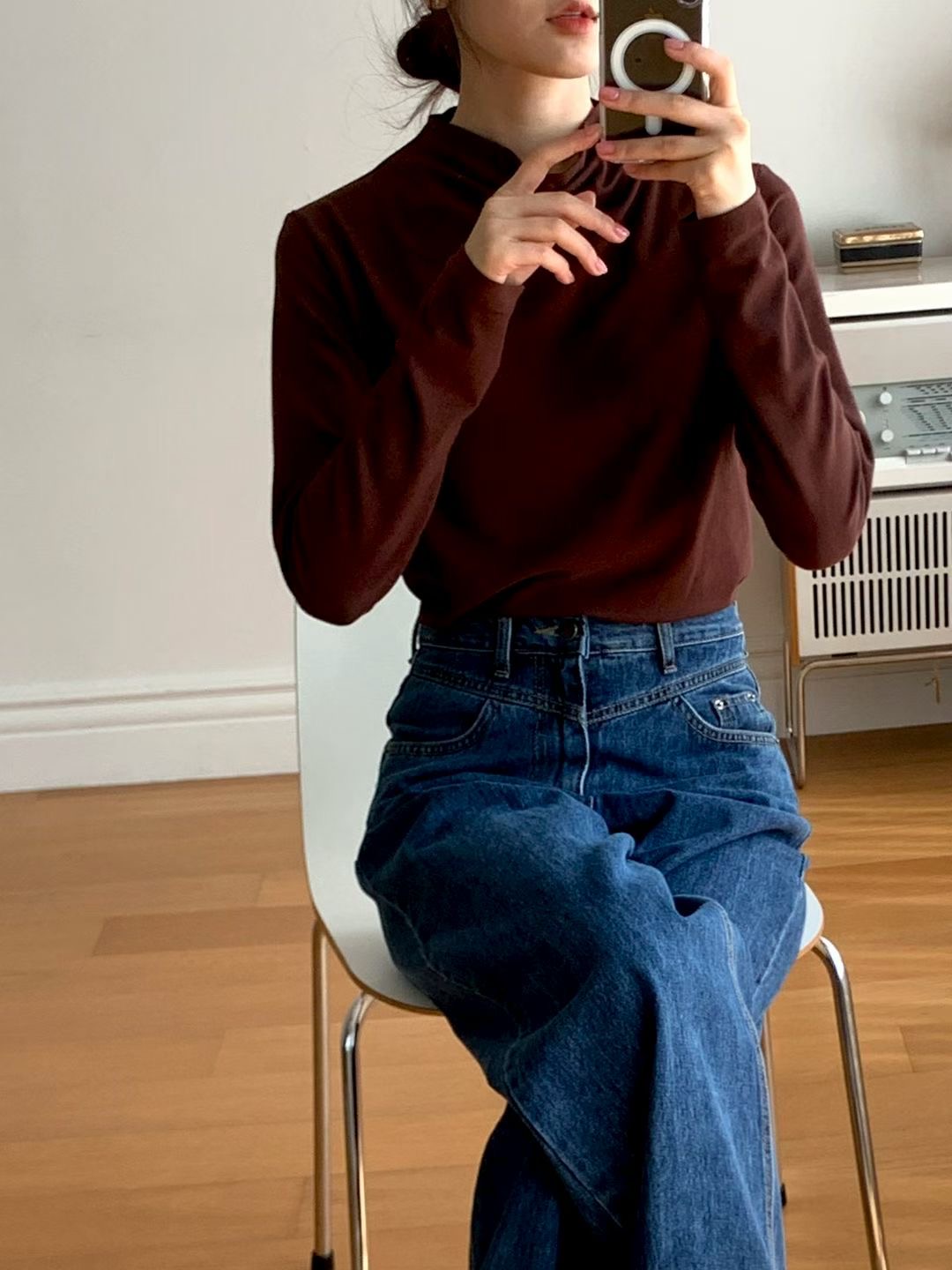 BARISTAR東大門㊣代購女士新款休閑人氣真品熱賣推薦長袖T恤BARI BARI長袖T恤