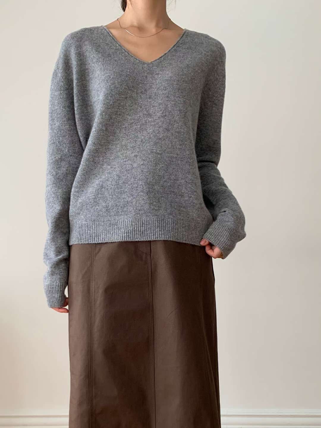 BARISTAR韓國代購㊣女裝新款25秋冬真品時尚休閑針織衫羊毛BARISTAR針織衫圖色2