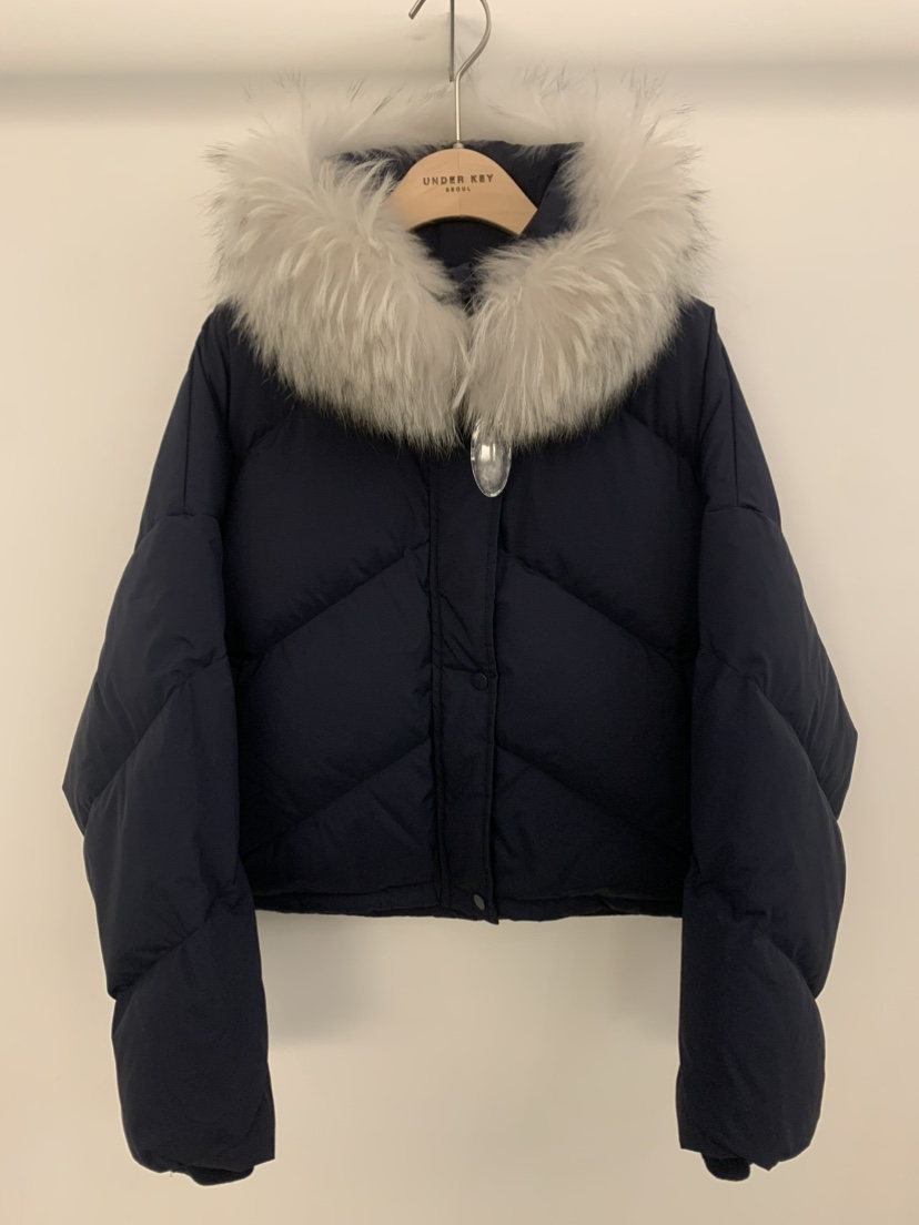 UNDER KEY東大門㊣直郵女士新品人氣休閑職業短款羽絨服鴨絨UNDER KEY短款羽絨服圖色3