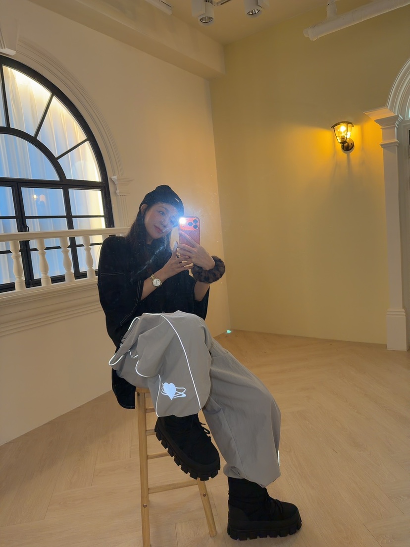 PALETTE-Q韓國代購㊣女裝新款25秋冬熱賣職業人氣休閑褲條紋PALETTE休閑褲
