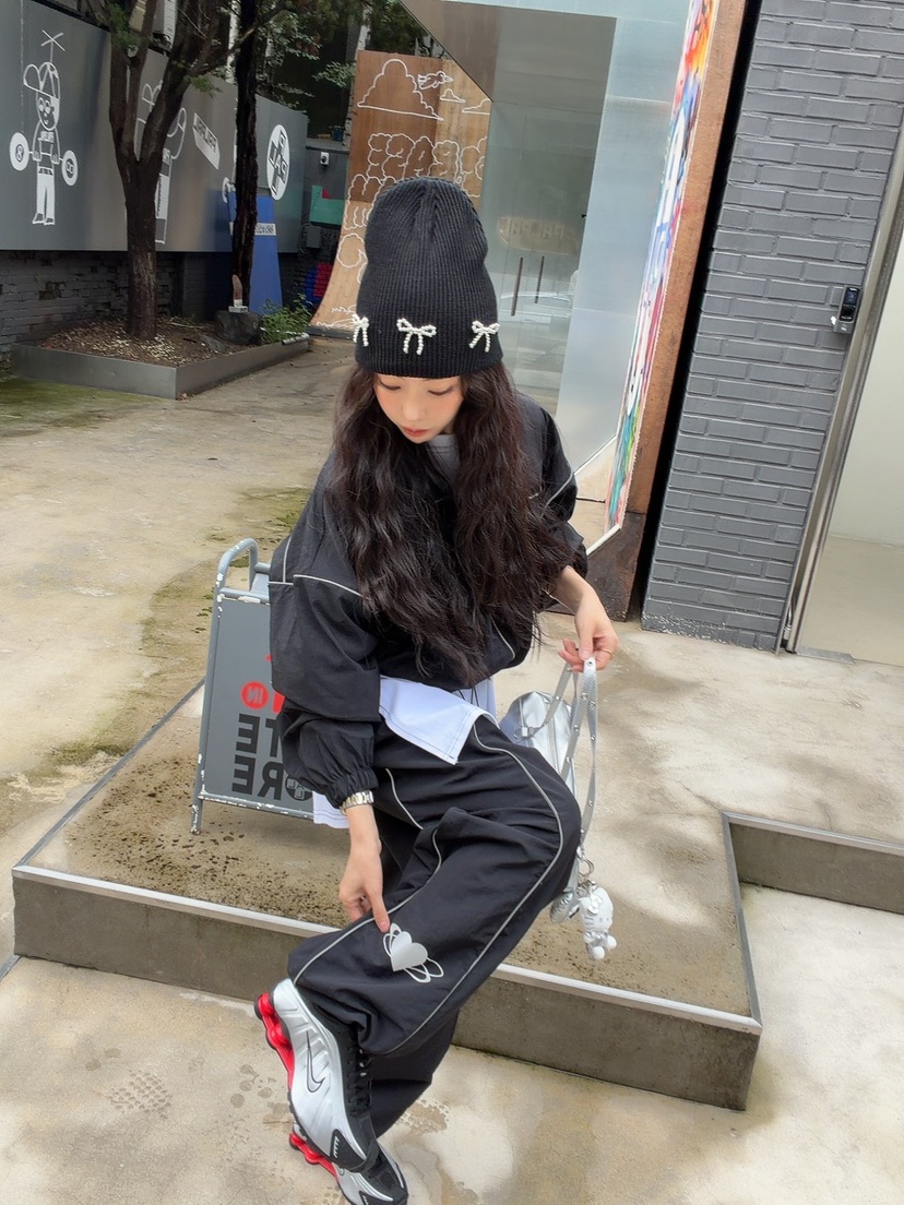 PALETTE-Q韓國代購㊣女裝新款25秋冬熱賣職業人氣休閑褲條紋PALETTE休閑褲