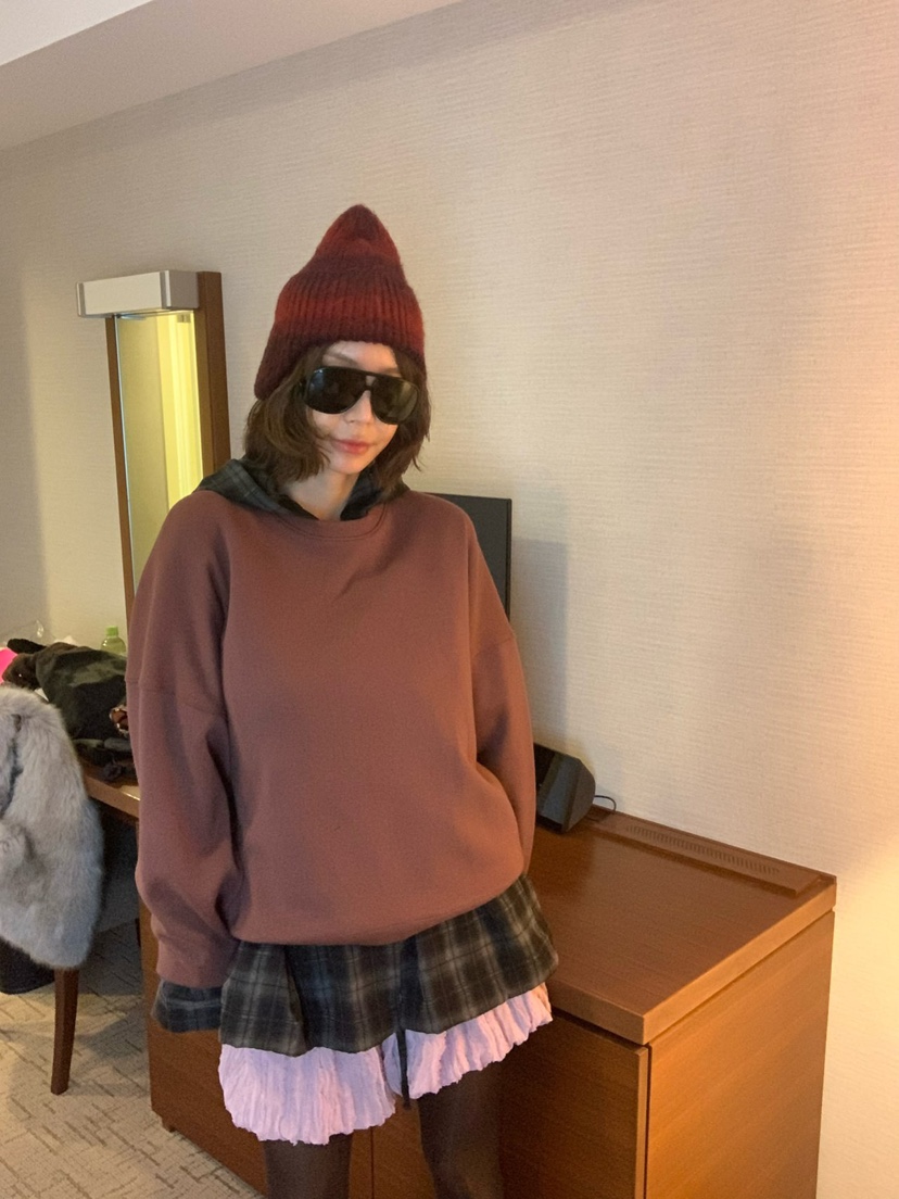 PARIS MATCH韓國代購㊣女士新品推薦人氣熱賣衛衣不含內搭PARIS MATCH衛衣圖色2