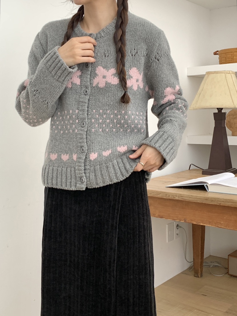RE:OPENING東大門㊣代購女裝新款職業25秋冬人氣真品針織衫RE:OPENING針織衫