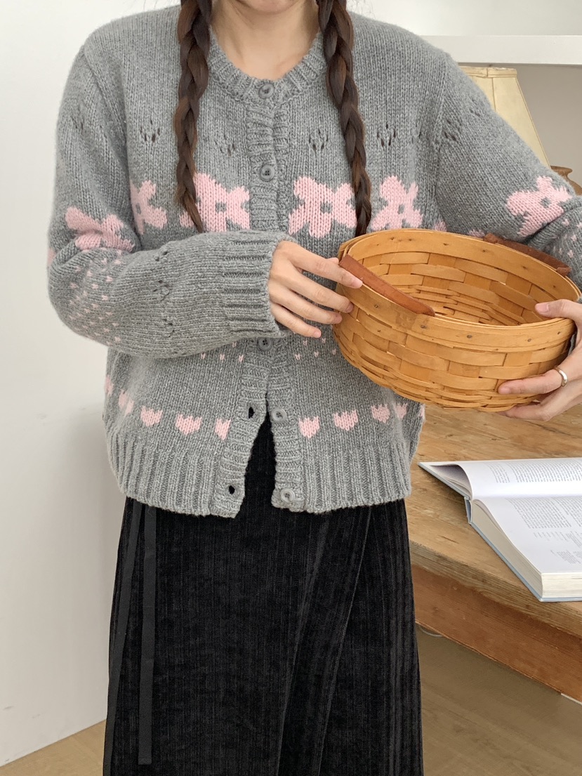 RE:OPENING東大門㊣代購女裝新款職業25秋冬人氣真品針織衫RE:OPENING針織衫
