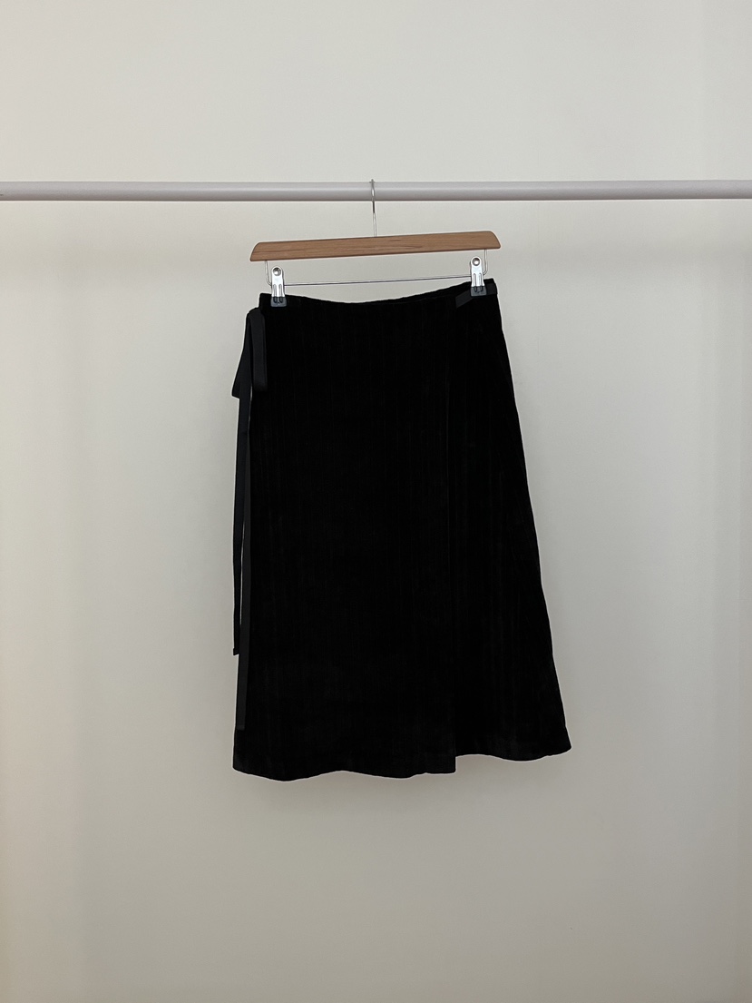 RE:OPENING韓國直郵㊣女裝新品25秋冬時尚半身裙中短裙天鵝絨RE:OPENING半身裙/中短裙圖色3