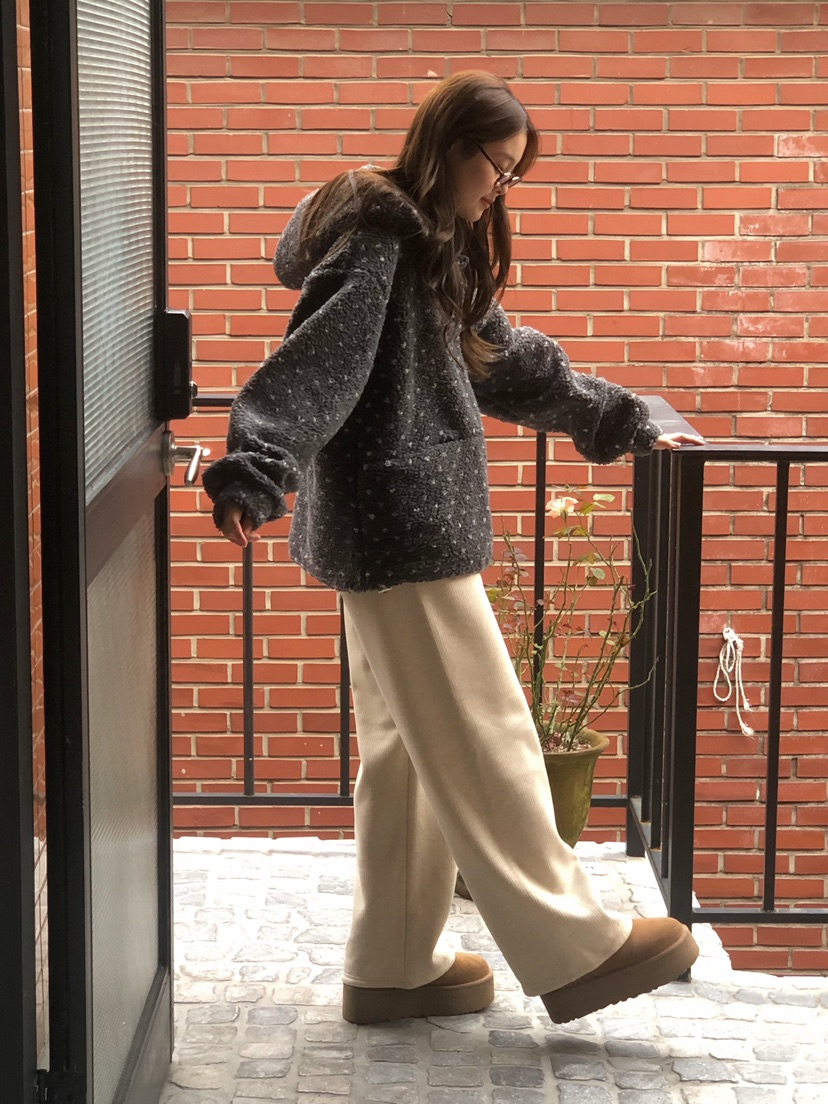 ONDO-P東大門㊣代購女士新款真品25秋冬推薦職業休閑褲加絨ONDO-P休閑褲