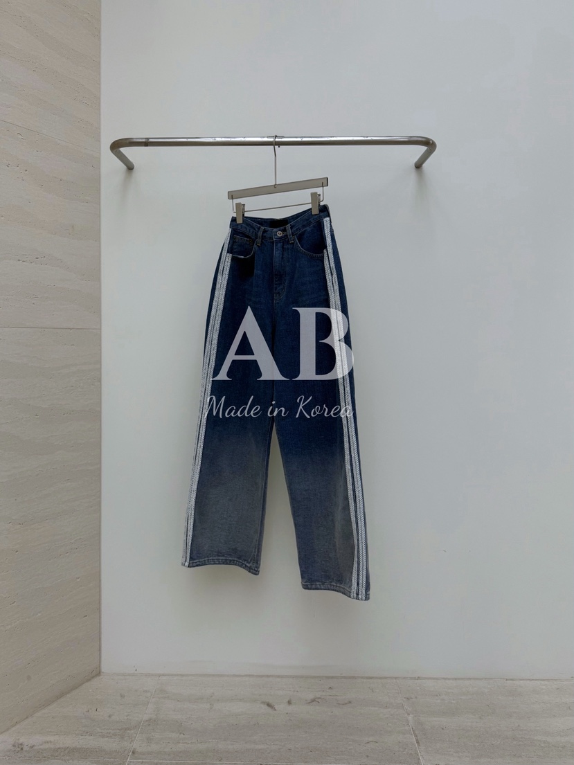 AB東大門㊣代購女裝新品推薦人氣真品時尚25秋冬職業牛仔褲AB牛仔褲