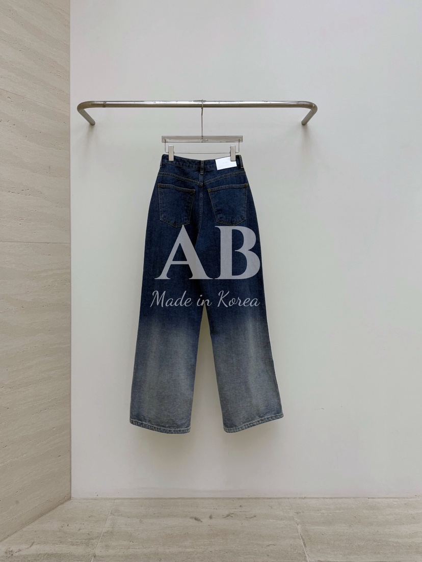 AB東大門㊣代購女裝新品推薦人氣真品時尚25秋冬職業牛仔褲AB牛仔褲