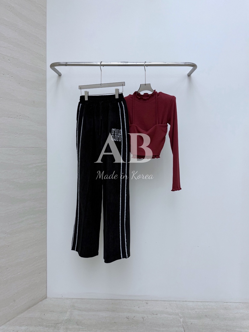 AB韓國直郵㊣女裝新品時尚職業休閑熱賣人氣25秋冬推薦休閑褲AB休閑褲